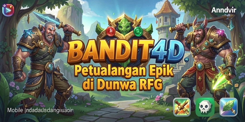 Tangkapan layar aksi mendebarkan dari gameplay RPG BANDIT4D.