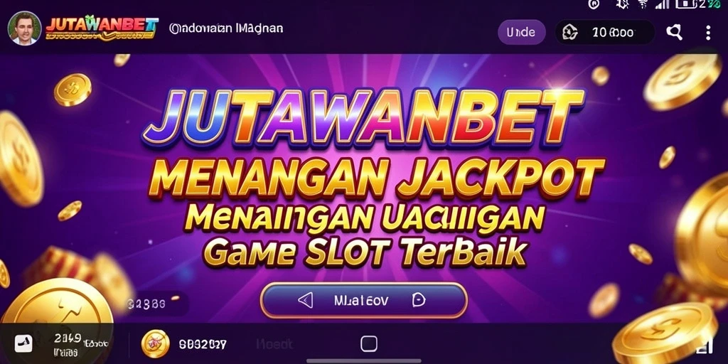 Tampilan menarik dari gameplay Slot JUTAWANBET dengan berbagai tema.
