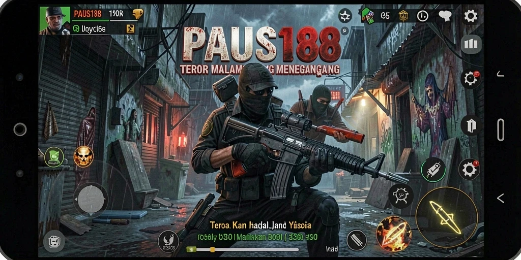 Gameplay PAUS188 yang menegangkan di dunia kegelapan.