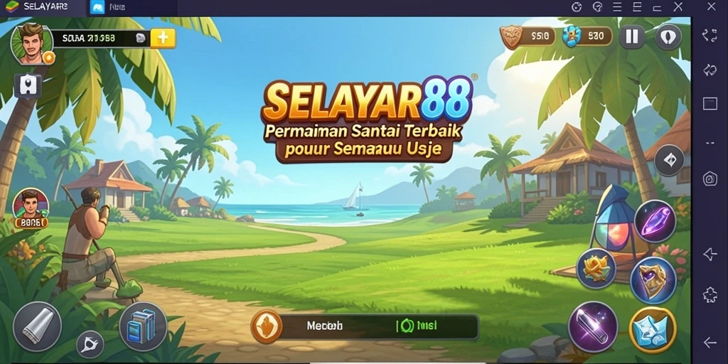 Gameplay <strong>SELAYAR88</strong> yang menarik dengan grafik cerah dan antarmuka pengguna yang sederhana.