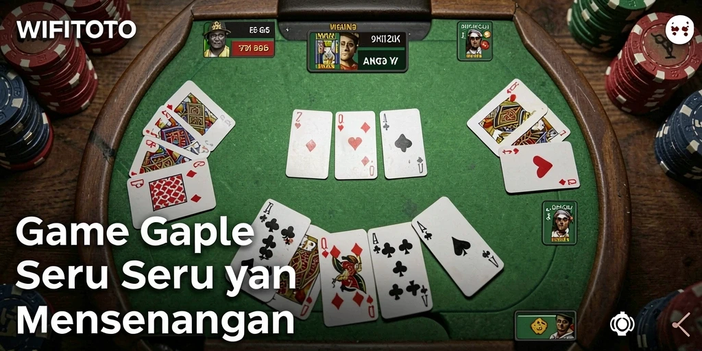 Tampilan gameplay seru di WIFITOTO yang menunjukkan momen-momen intens saat bermain.